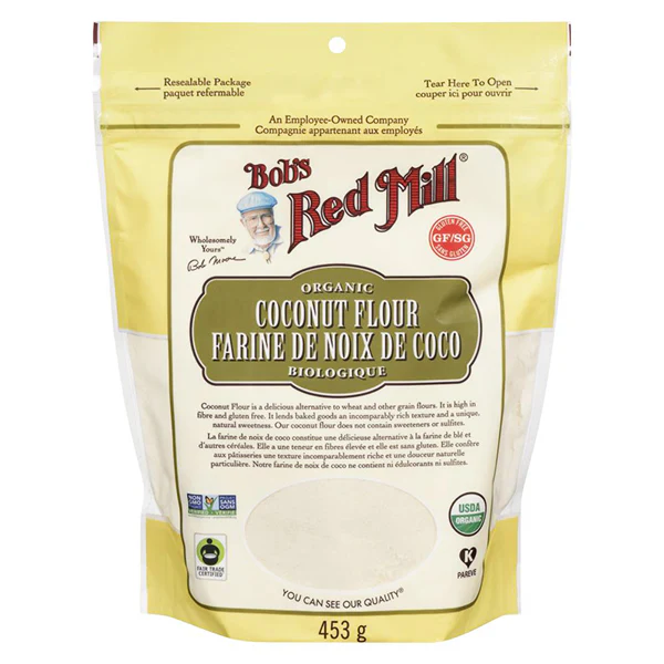 BOBS RED MILL - ORGANIC COCONUT FLOUR 453GR