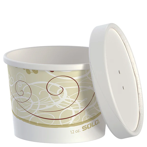 SOLO - 12oz SYMPHONY COMBO PAPER CONTAINERS 250EA