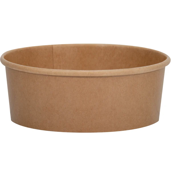 DART - KRAFT SQUAT PAPER 44OZ FOOD CONTAINER 6x50 EA