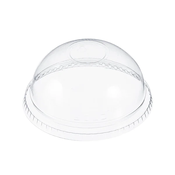 DART - CLEAR DOMED LID NO HOLD FITS 12OZ 100EA