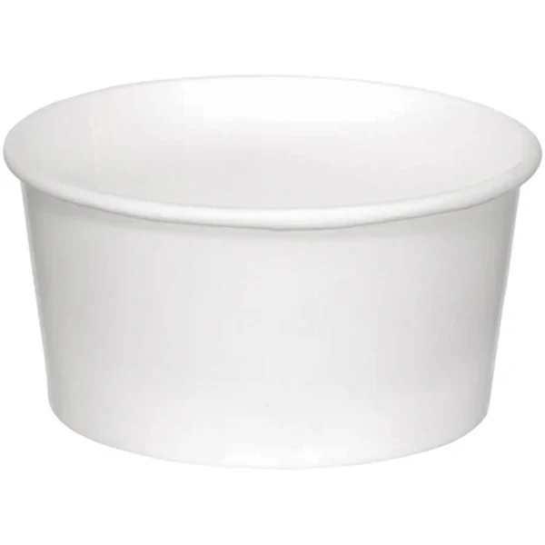 SOLO - 6oz FOOD CONTAINER WHITE 20x50 EA