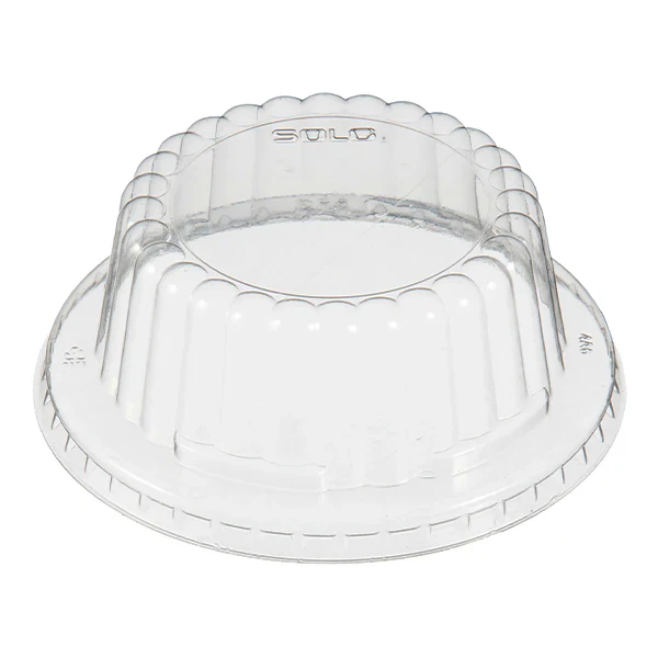 DART - SOLO DOME LID NO HOLE 6/8/10oz 10x100 EA