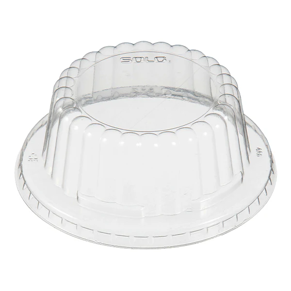 DART - SOLO DOME LID NO HOLE 6/8/10oz 100EA
