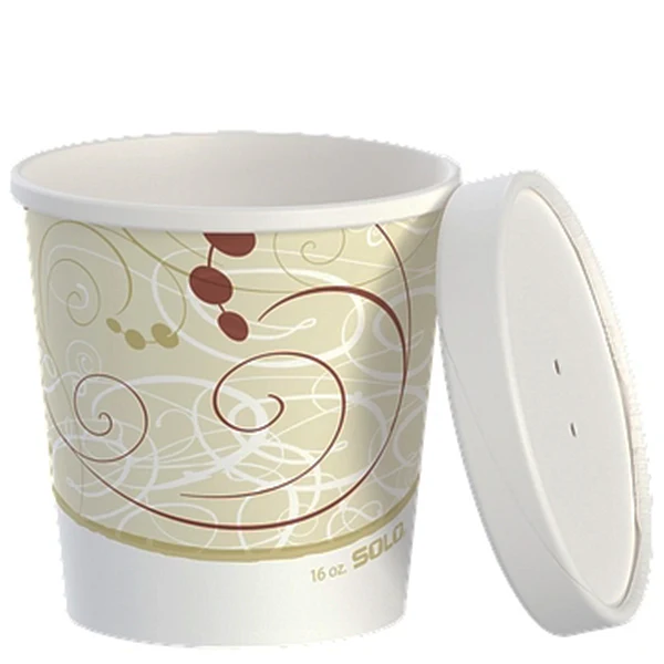 SOLO - 16oz SYMPHONY COMBO PAPER CONTAINERS 250EA