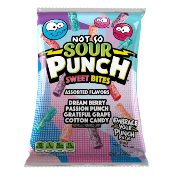 SOUR PUNCH - BITES NOT TOO 141GR