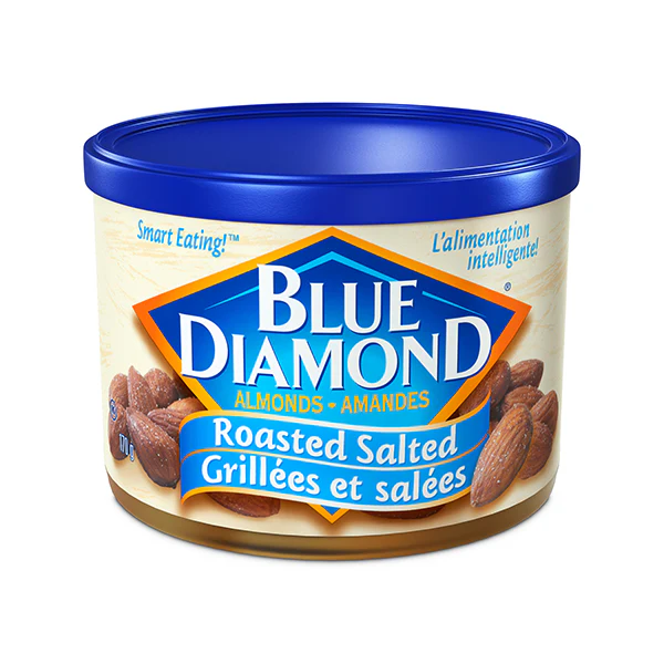 BLUE DIAMOND - ALMONDS ROASTED SALTED 170GR