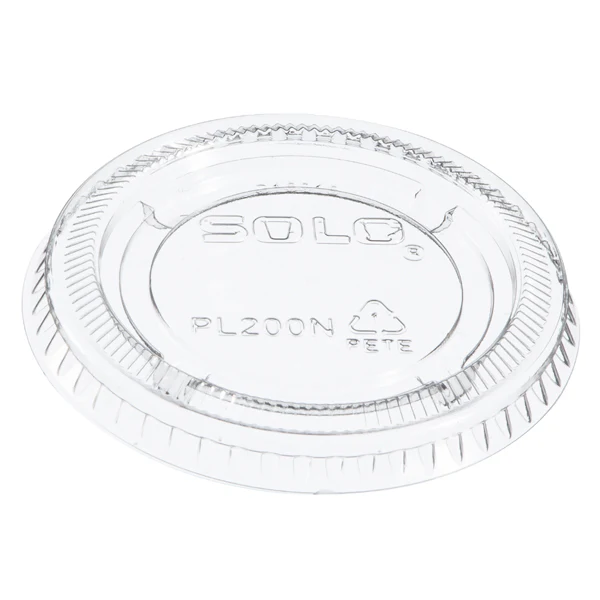 DART - CLEAR PLASTIC LID 1.5-2oz PORTION CUP 125EA