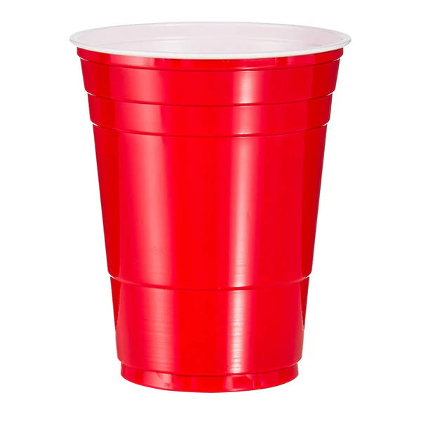 SOLO - RED PARTY CUP PLASTIC 16OZ 50EA