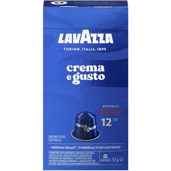 LAVAZZA - COFFEE PODS CREMA E GUSTO 10x10x57 GR