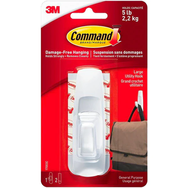 COMMAND - LARGE UTILITY HOOK 5LBS 1PK