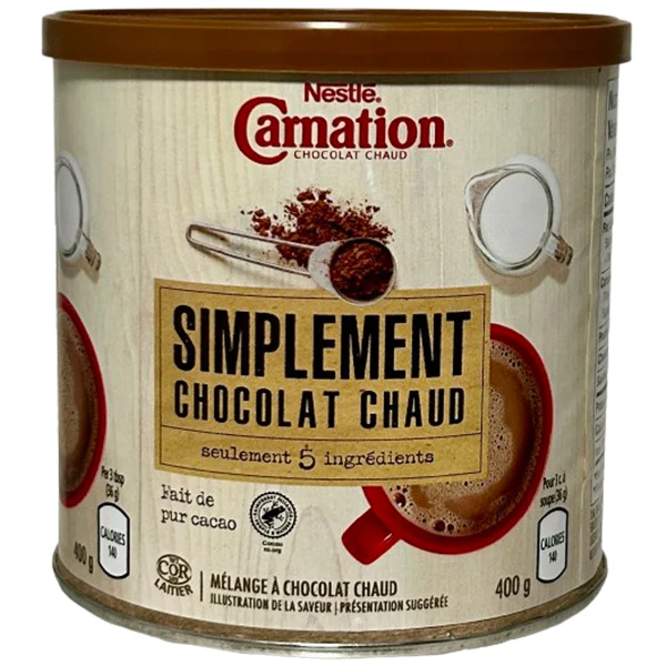 CARNATION - HOT CHOCOLATE SIMPLY 400GR