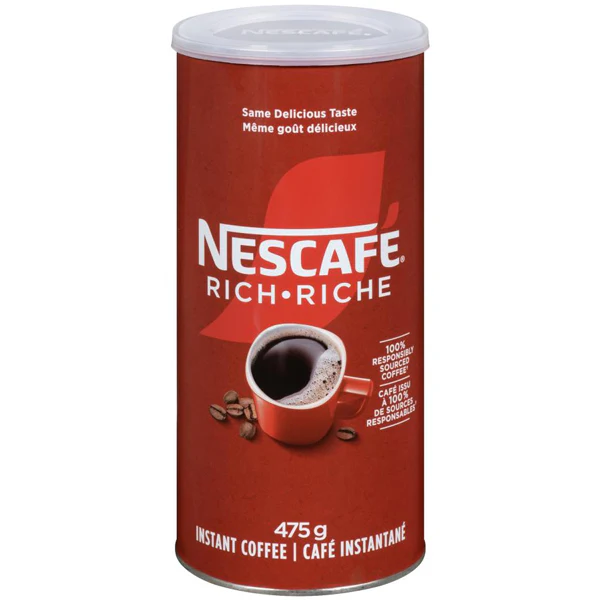 NESCAFE - RICH BLEND-260 CUPS 12x475 GR