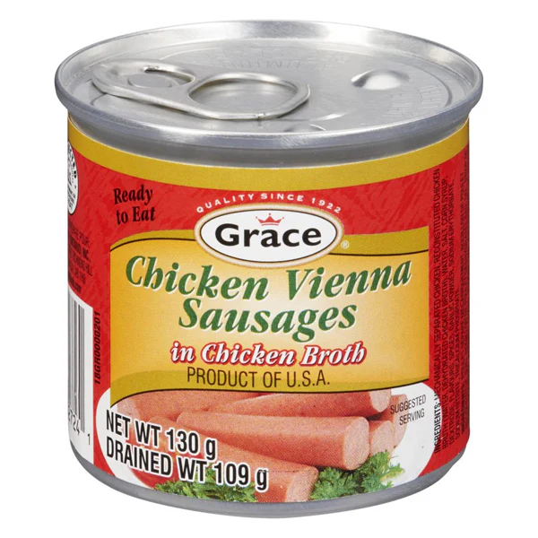 GRACE - CHICKEN VIENNA SAUSAGES 113GR