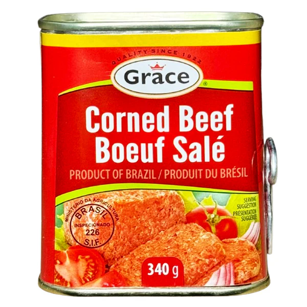 GRACE - CORNED BEEF REGULAR 340GR