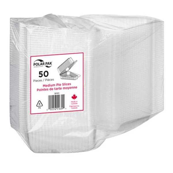 POLAR PAK - MEDIUM PIE SLICE 50PK