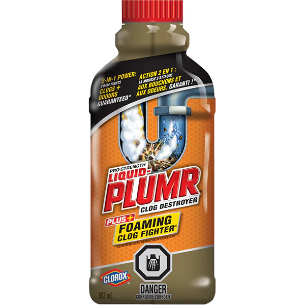 LIQUID-PLUMR - FOAMING CLOG FIGHTER 502 ML
