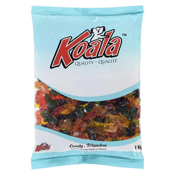 KOALA - 6 FLAVOUR BEARS 1KG