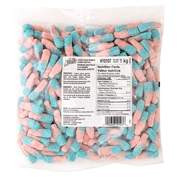 KOALA - SOUR BUBLE GUMMY 12x1 KG