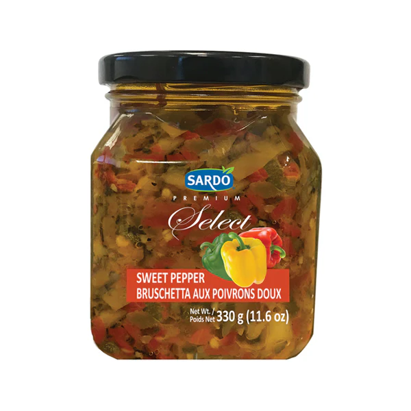 SARDO - SWEET PEPPER BRUSCHETTA 330GR