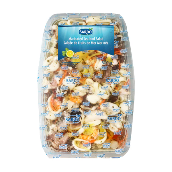 SARDO - MARINATED SEAFOOD SALAD 800GR