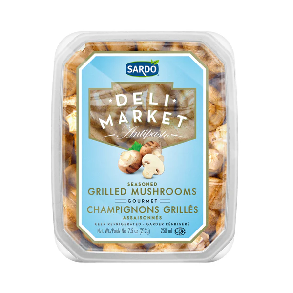 SARDO - SEASONED GRILLED MUSHROOMS ANTIPASTO 250ML