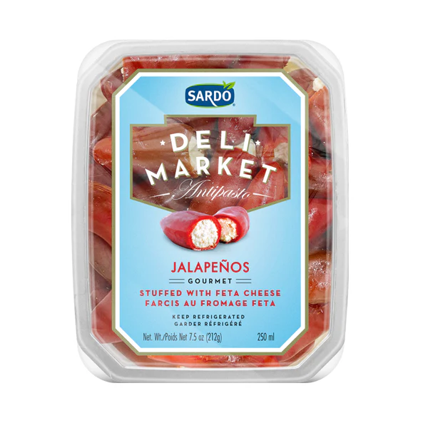 SARDO - JALAPENO FETA CHEESE 250ML