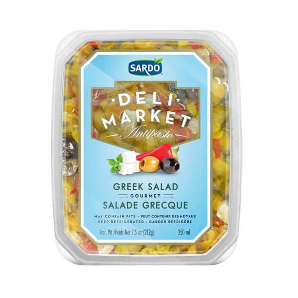 SARDO - GREEK SALAD ANTIPASTO 250ML