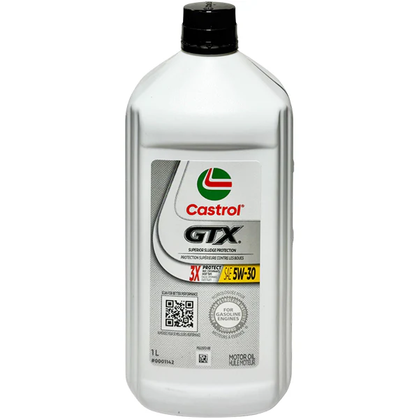 CASTROL GTX - ULTRACLEAN SAE 5W-30 MOTOR OIL 12x1 LT