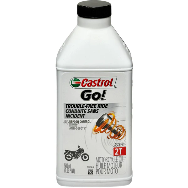 CASTROL GO - 2T TWO STROKE MOTOR OIL 12x500 ML
