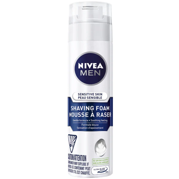 NIVEA - MEN SAVING FOAM SENSITIVE SKIN 200ML