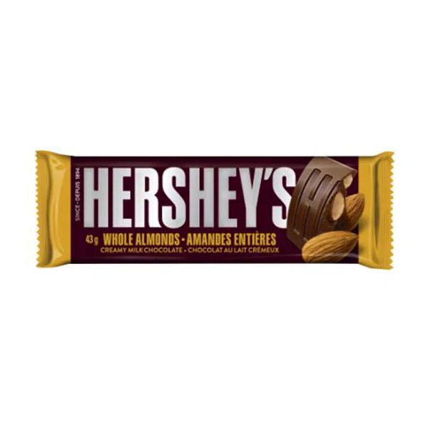 HERSHEY - ALMOND BAR 43GR