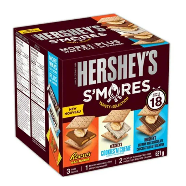 HERSHEY'S - VARIETY SMORES KIT 651GR