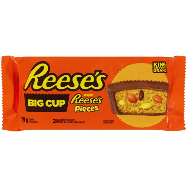 REESES - PIECES BIG CUP KING SIZE 79GR