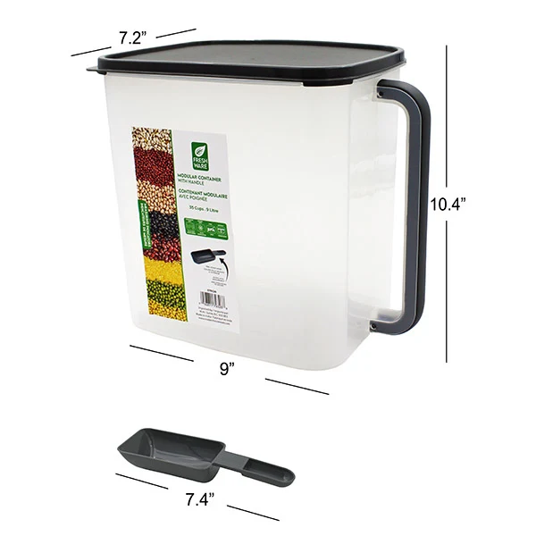 FRESH WARE - DRY FOOD CONTAINER 9L 1UN