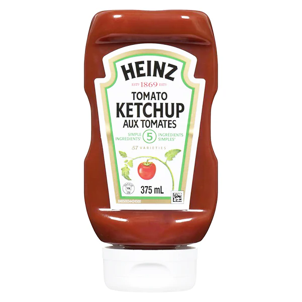 KRAFT - HEINZ UPSIDE DOWN KETCHUP 375ML