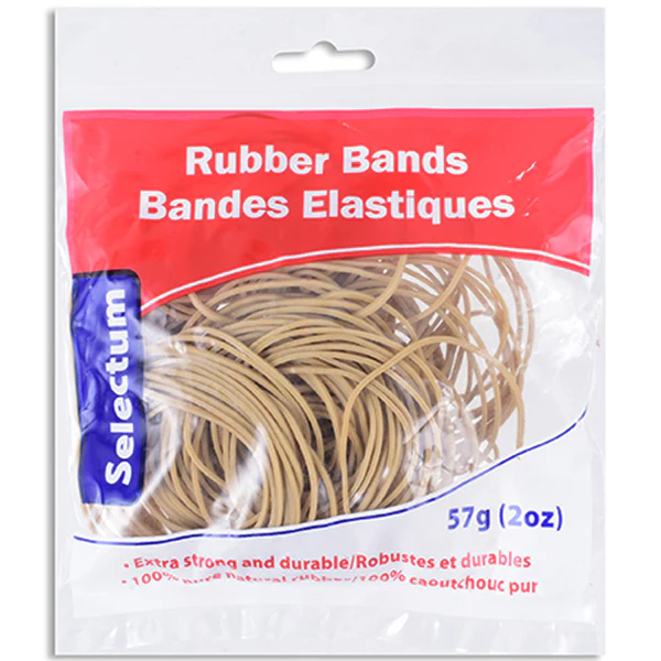 SELECTUM - NATURAL RUBBER BANDS #19 57GR