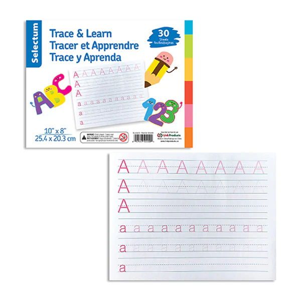 SELECTUM - SELETUM TRACE AND LEARN 10x8in 1EA
