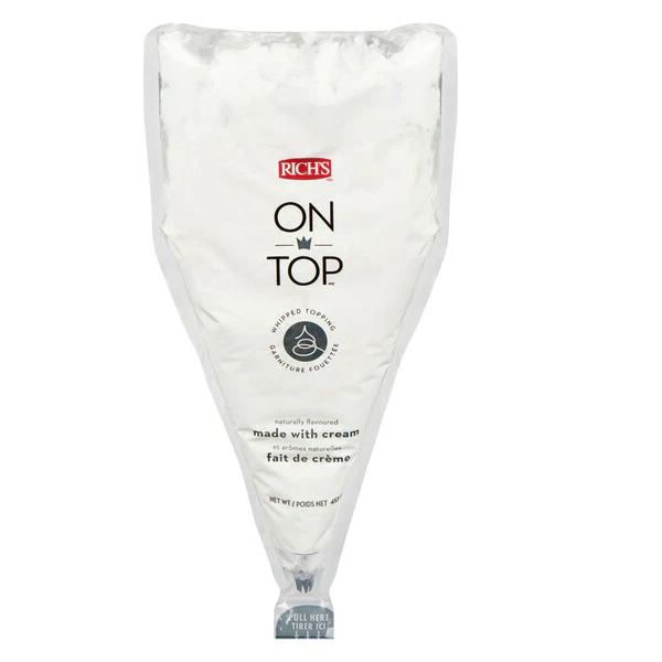 RICHS - ON TOP WHIPPED TOPPING WITH CREAM 454GR