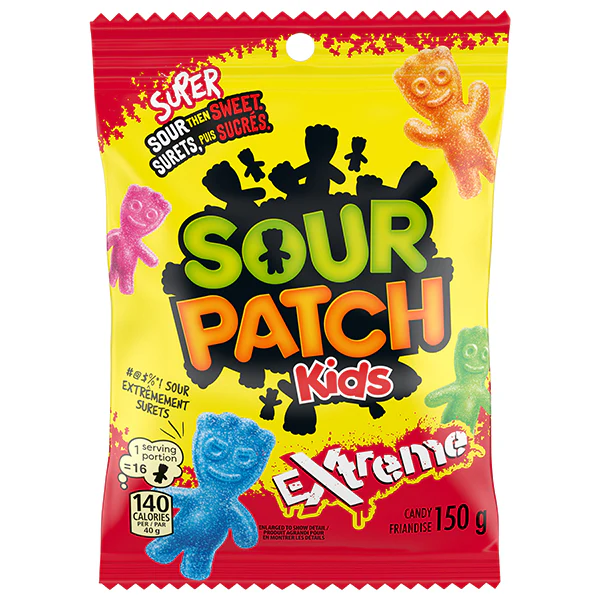 MAYNARDS - SOUR PATCH KIDS EXTREME 150GR