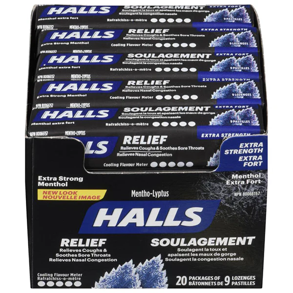 HALLS - EXTRA STRONG 20x9EA