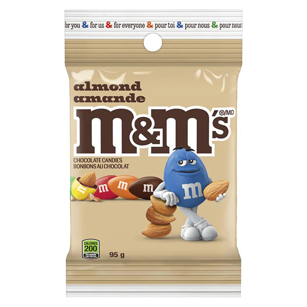 MARS - M&M ALMOND 95GR