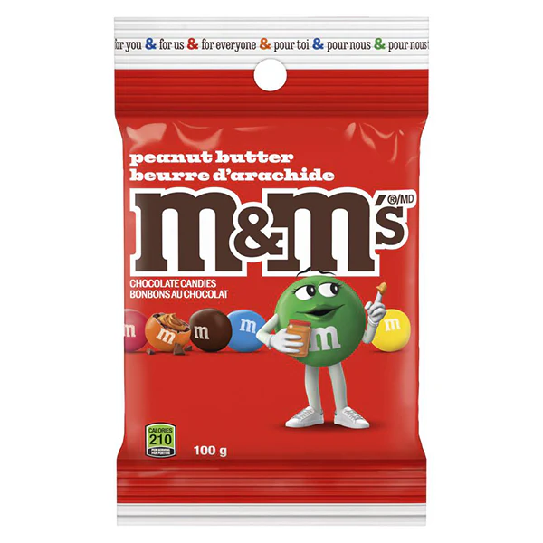 MARS - M&M PEANUT BUTTER 100GR