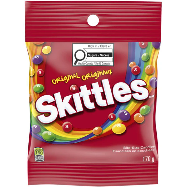 SKITTLES - ORIGINAL 170GR