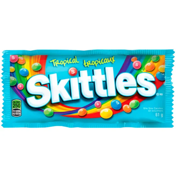 SKITTLES - TROPICAL 36x61 GR