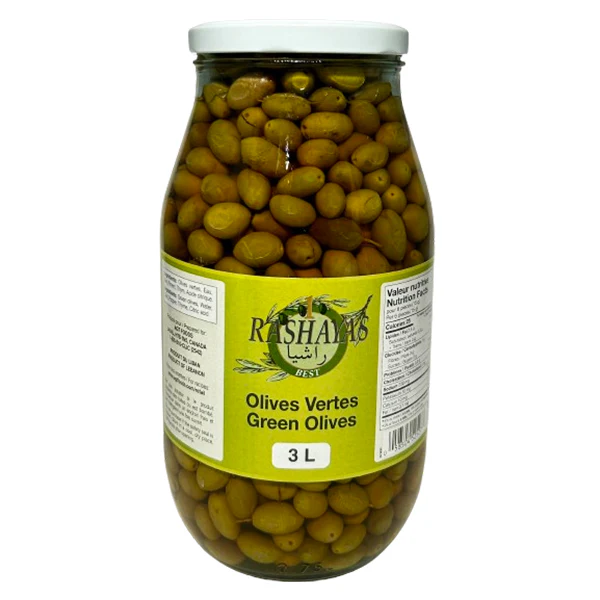 RASHAYAS - GREEN OLIVES 3LT