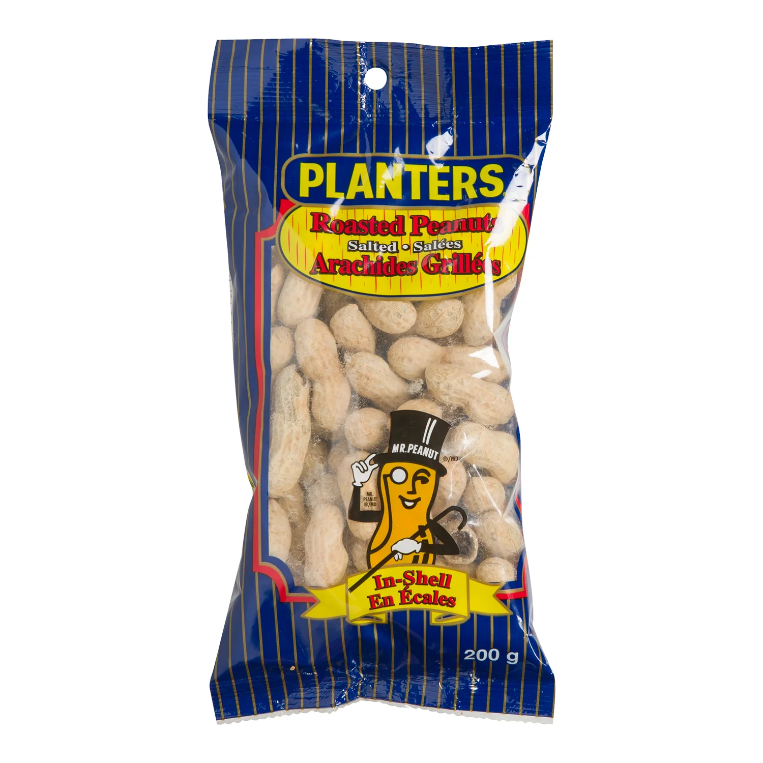 PLANTERS - PEANUTS IN SHELL ROASTED SALTED 200GR