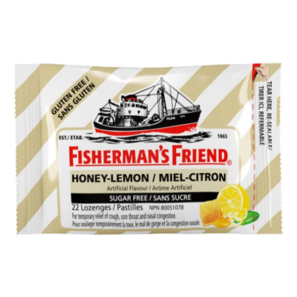 Fishermans Friend - Honey Lemon Sugar Free 8x22 CT