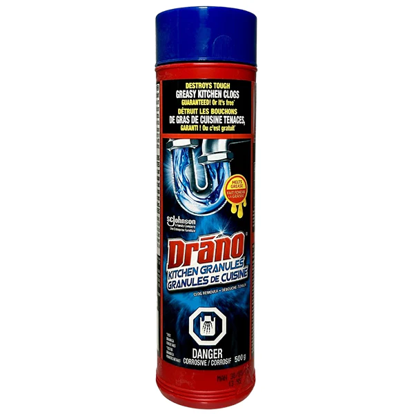 DRANO - KITCHEN CRYSTALS 6x500 ML
