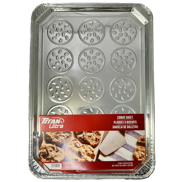 TITAN - ULTRA ALUMINUM COOKIE SHEET 24x1 CT
