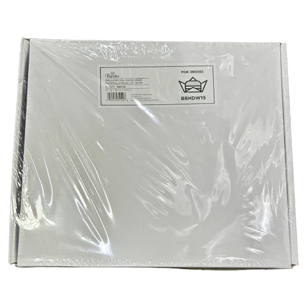 RESTO - INSULATED FOIL WRAP 14x16 1000EA
